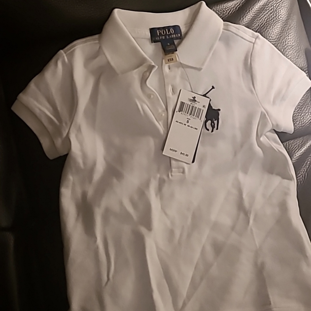 White Polo Ralph Lauren shirt